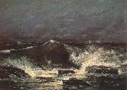 Gustave Courbet wave oil painting artist